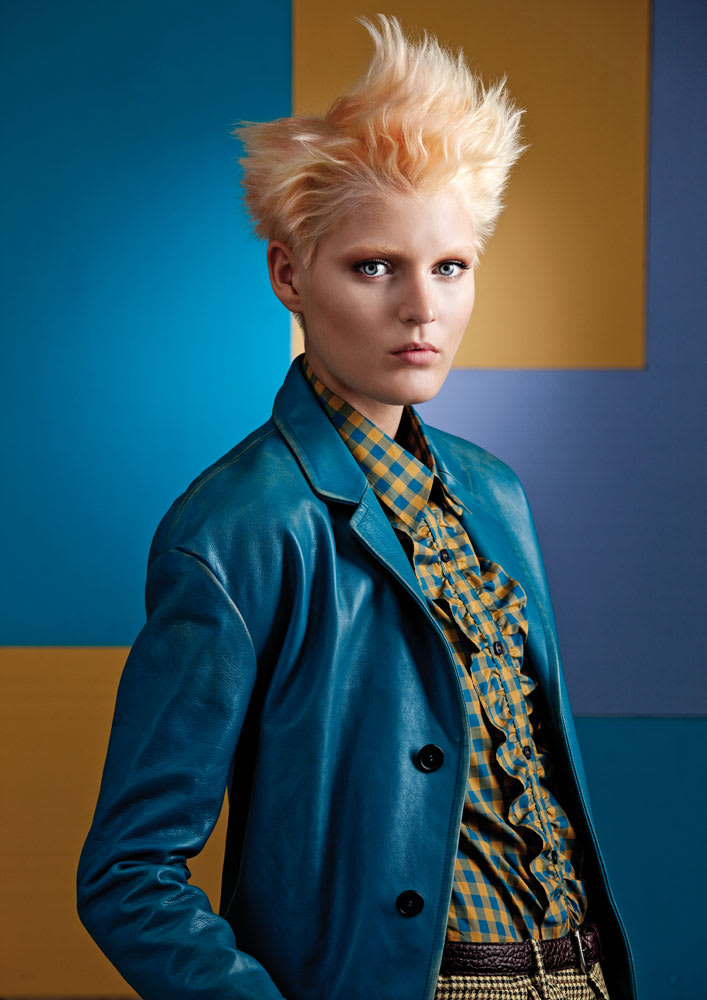 Petra Mēchurovā’s Androgynous Muse