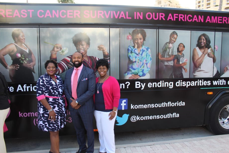 Palm Tran unveils 'Shades of Pink' bus