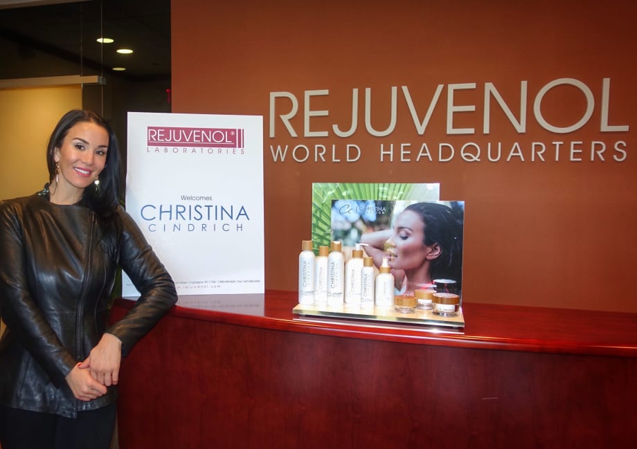 Rejuvenol Partners with Christina Cindrich