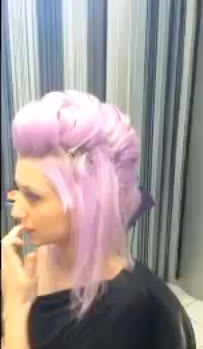 Rose-Inspired Updo from MODERN's Facebook: The How To