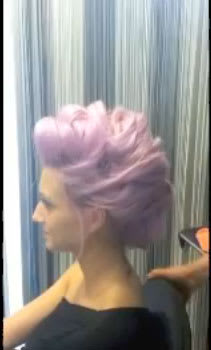 Rose-Inspired Updo from MODERN's Facebook: The How To