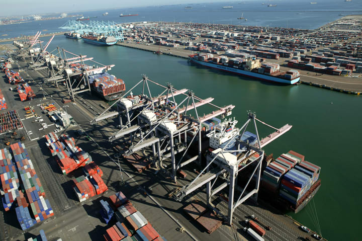 Southern California Import Container Volume Stagnates, Contract Talks Blamed