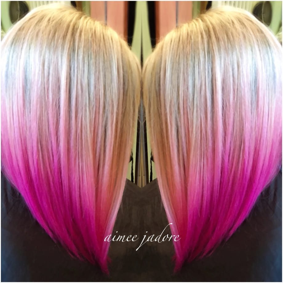 Just Adoring This Pretty Pink Sombre