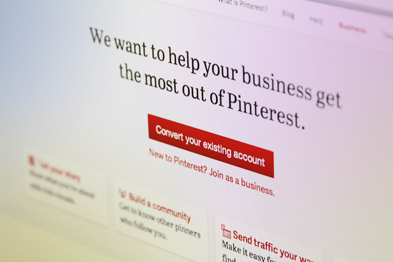 Pinterest Now Open for Business