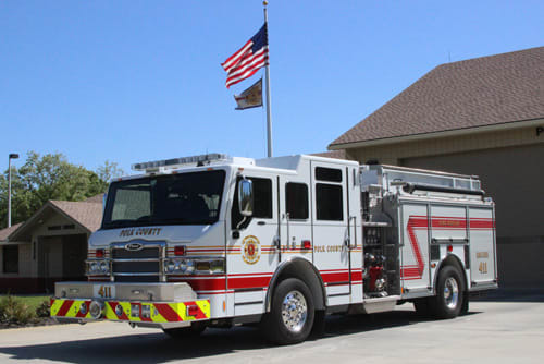 Polk County, Fla., Orders 10 Firefighting Vehicles