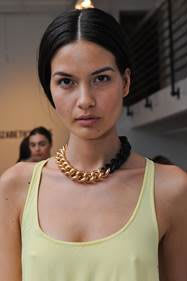 FASHION WEEK: Low LOW Ponytails at Elizabeth and James