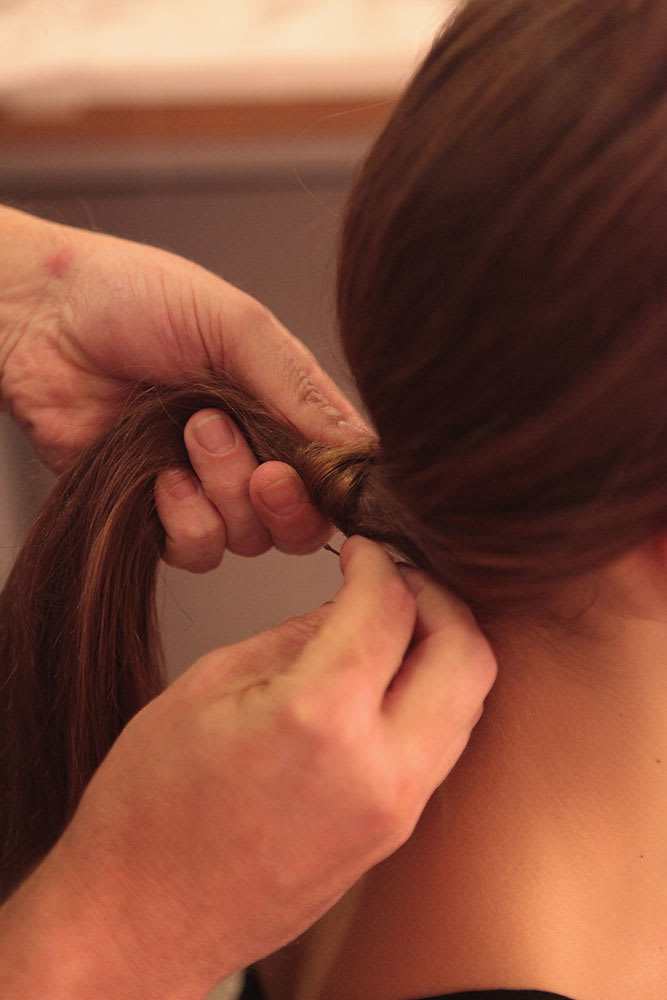 FASHION WEEK: Low LOW Ponytails at Elizabeth and James