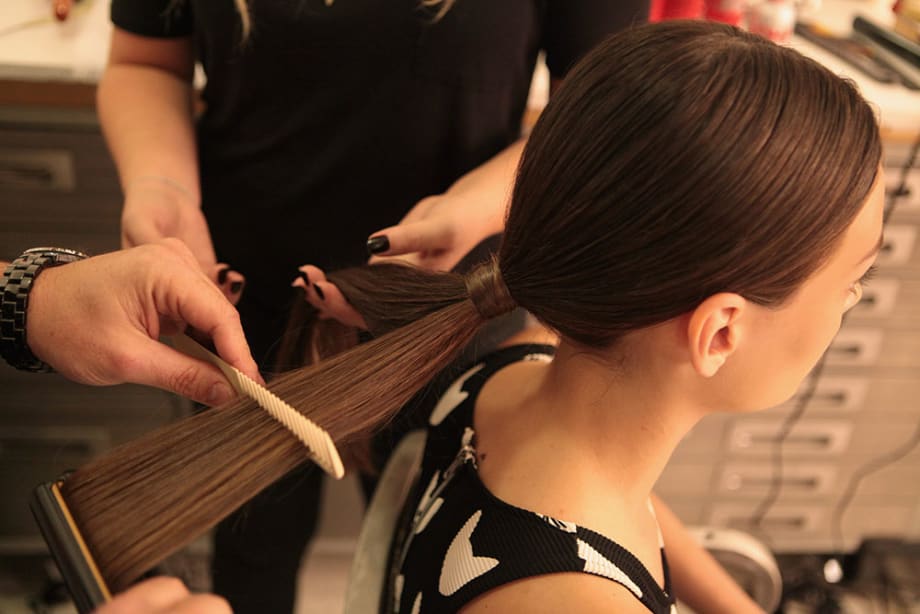 FASHION WEEK: Low LOW Ponytails at Elizabeth and James