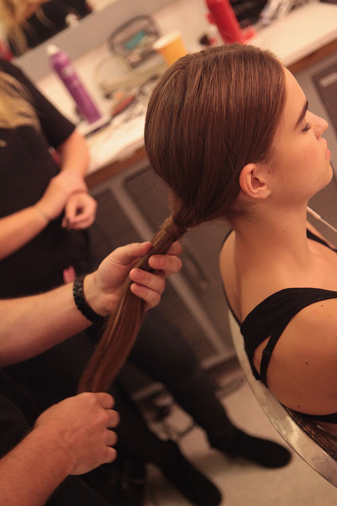 FASHION WEEK: Low LOW Ponytails at Elizabeth and James