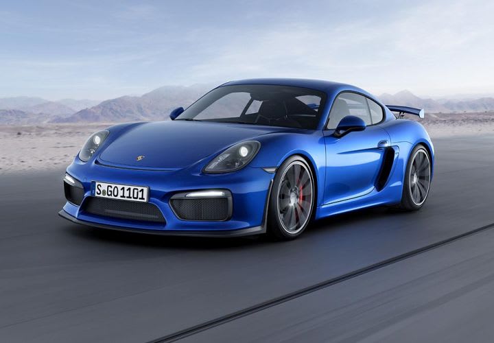 Porsche Introduces Cayman GT4