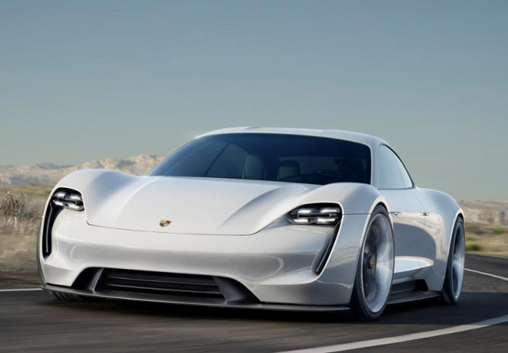 Porsche Shows 600hp Four-Door EV
