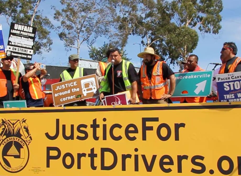 Striking Port Truckers Return to Work