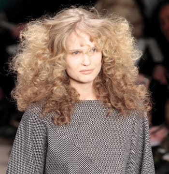 Trend from Fashion Week: Textured hair