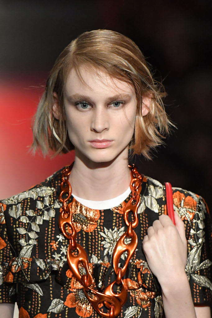 HOW-TO: Tousled Texture from Guido Palau at Prada Resort Show