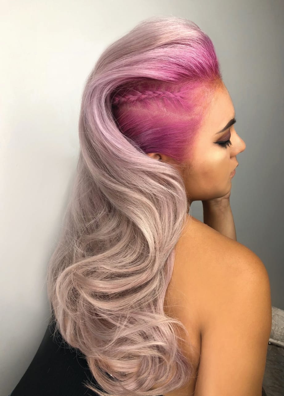 HOW-TO: Romantic Pink Fantasy Hair Color