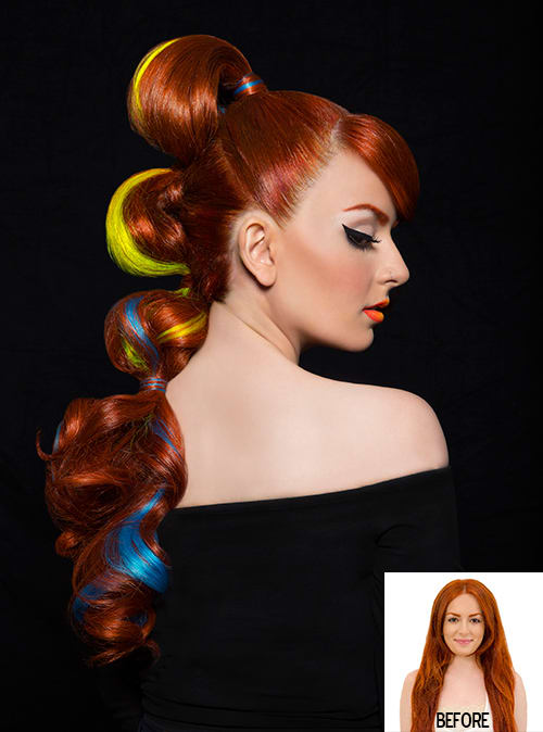 Pravana Chromasilk Neons Orange Tutorial
