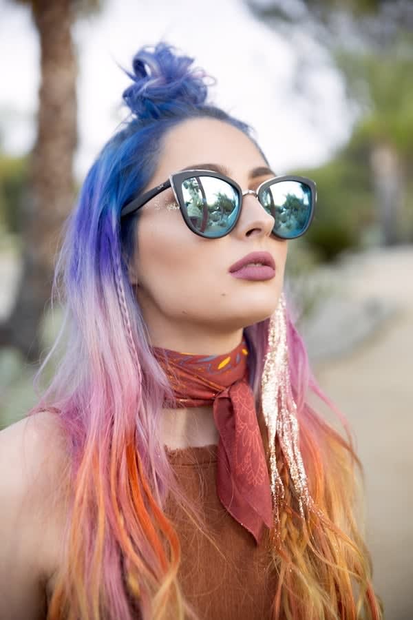 How-to: Festival Hair Three Ways for Three Days