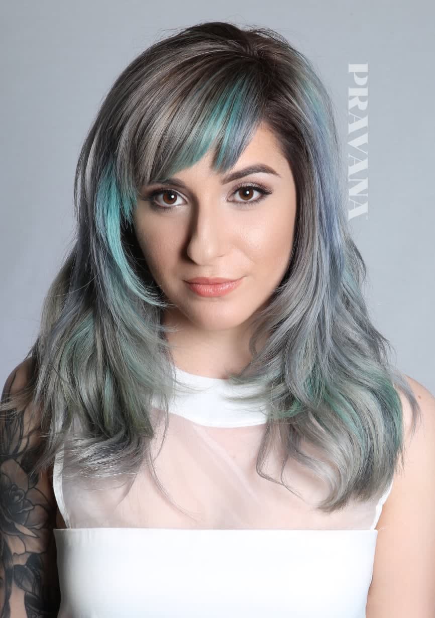 How-To Video: Moody Blue Color with Pravana Locked-In