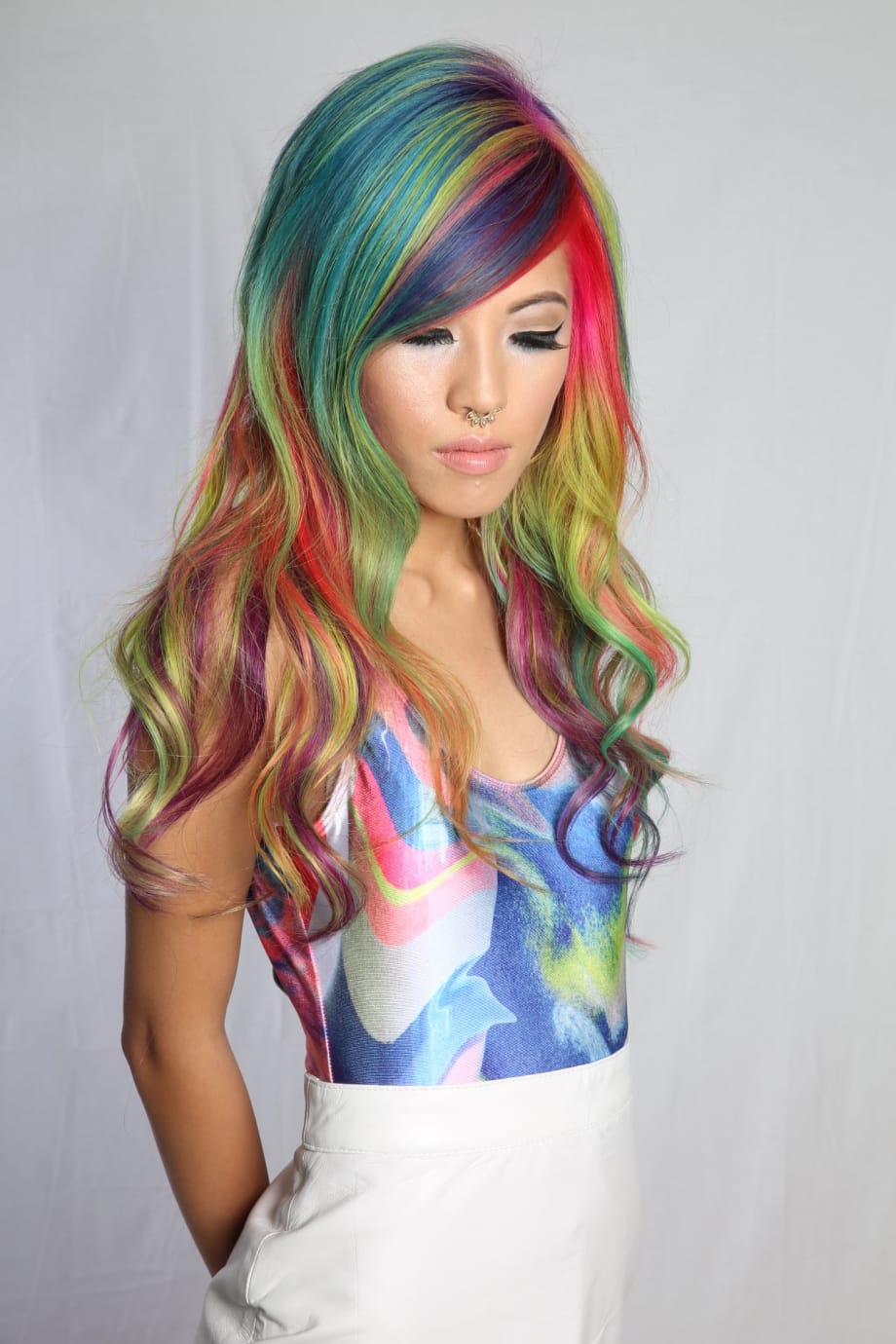 How-To (plus video!): Pravana Locked-In Rainbow Hair