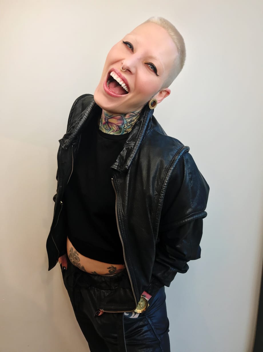 Personal Style: Presley Poe Creates Poe-try with Haircolor