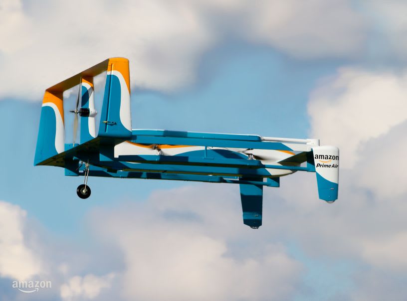 Is Amazon Planning a Flying Warehouse?
