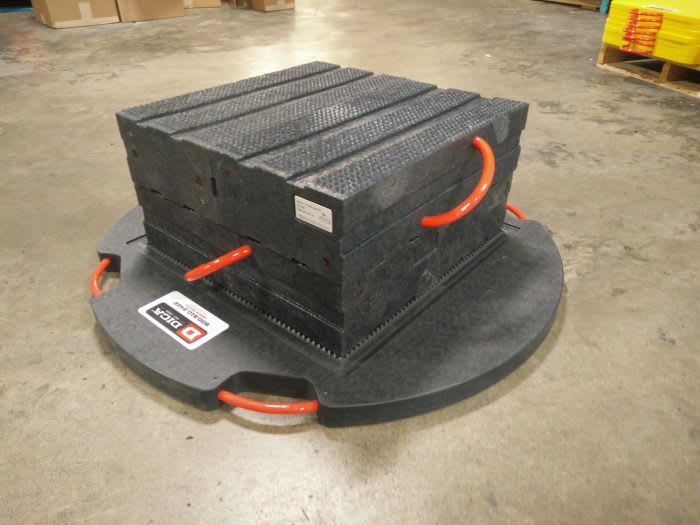 ProStack Cribbing Helps Vehicles Stay Balanced on Uneven Roads