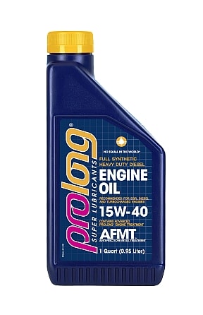 Prolong Says New Oil Features Anti-Friction Metal Treatment