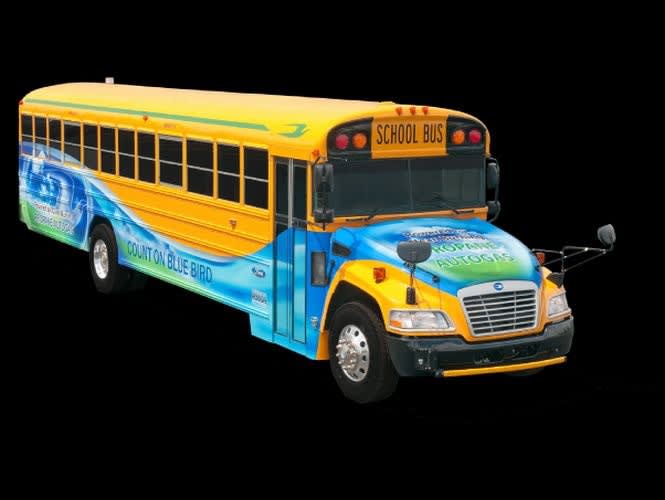 Blue Bird unveils next-generation propane school bus