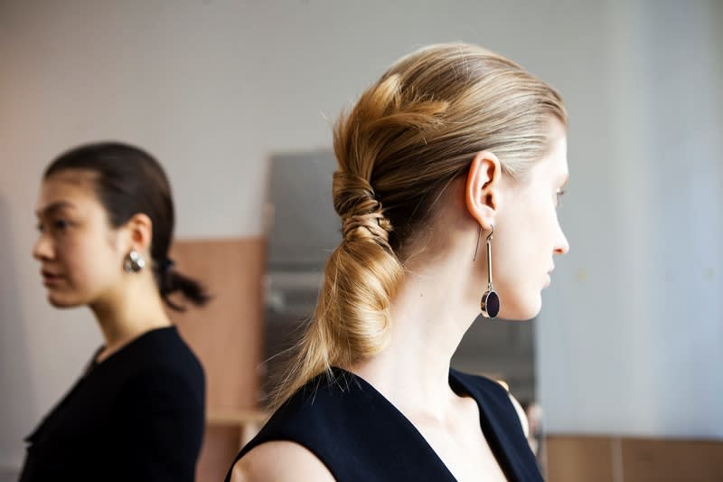 NYFW How-To: Modern Low Bun from Protagonist