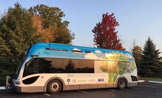 Flint MTA to test Proterra hydrogen fuel cell bus