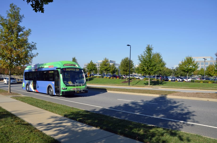 Gov. touts Mass. agency's all-electric fleet