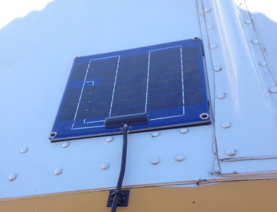 Solar-powered solution extends school bus battery life