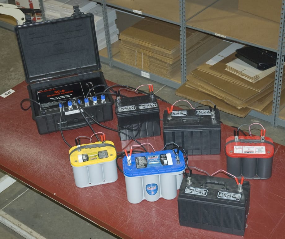 PulseTech unveils battery recovery charger