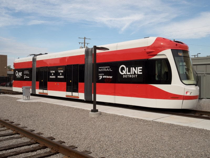 DTE Energy to power Detroit's streetcar