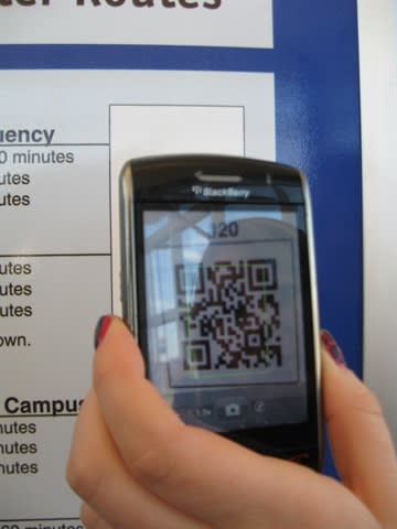 Cleveland RTA offers info via QR Codes