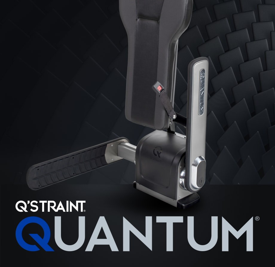 Q'STRAINT unveils next-gen Quantum wheelchair securement station