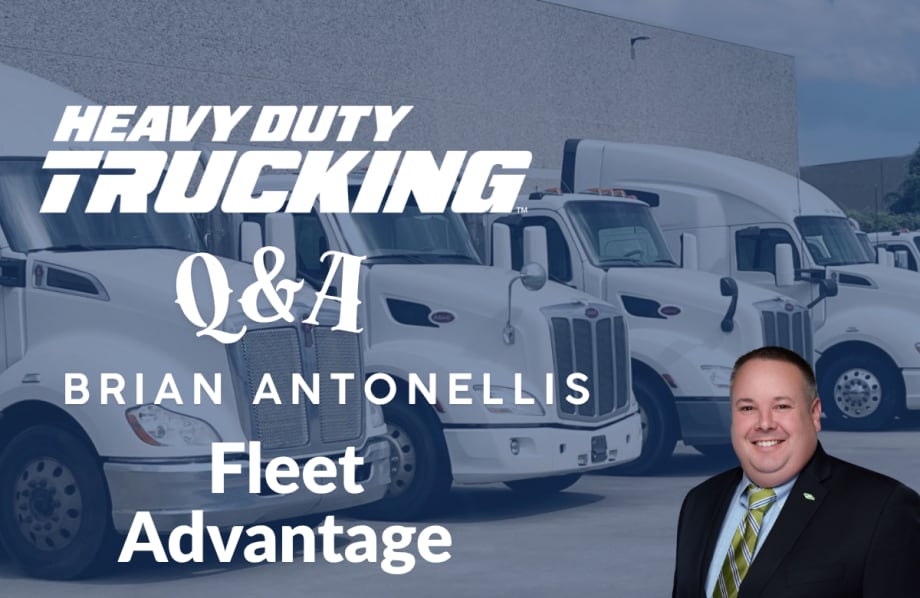 Brian Antonellis, senior vice president, fleet operations, Fleet Advantage.
