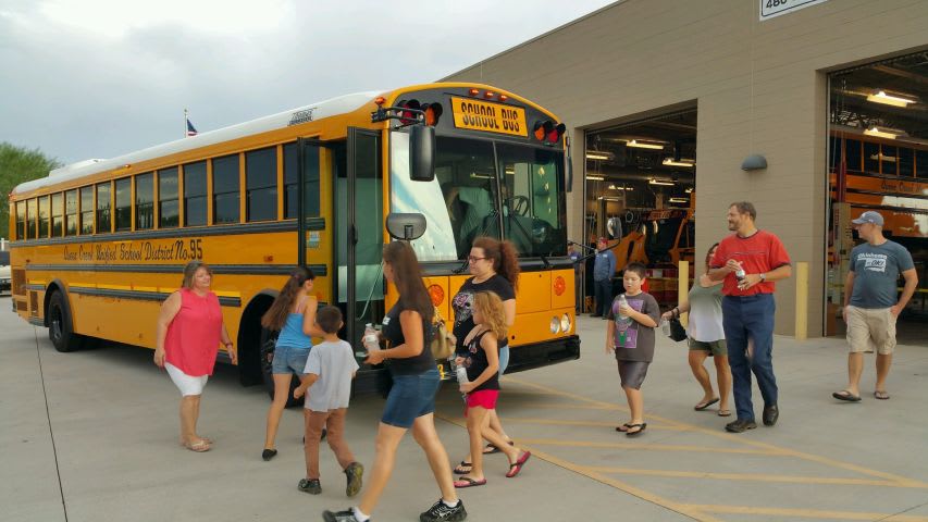 District Holds First Transportation Open House in Facility Named for Director