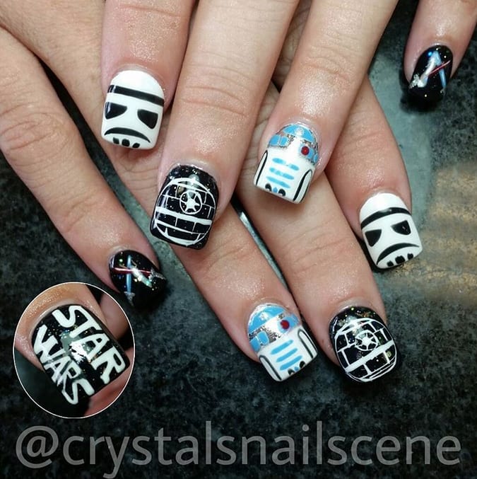 Star Wars Nail Art