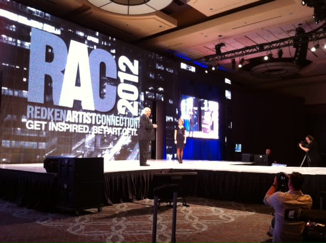 LIVE at The Redken Artist Connection 2012