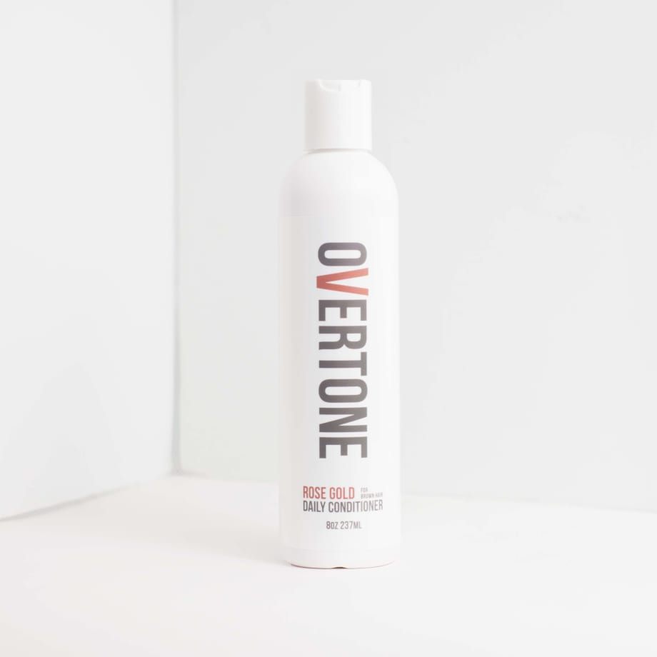 Overtone Haircare Releases Rose Gold for Brown Hair
