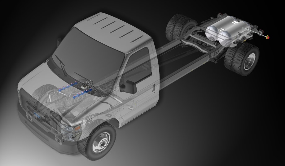 ROUSH CleanTech Develops Propane Autogas Fuel System for the Ford E-350