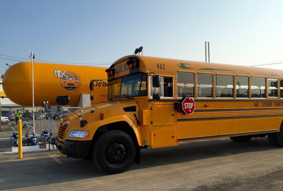 Michigan school bus company adds 35 propane buses to fleet