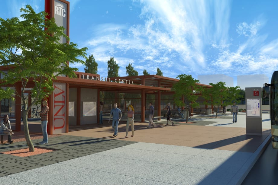 RTC breaks ground on UNLV transit center