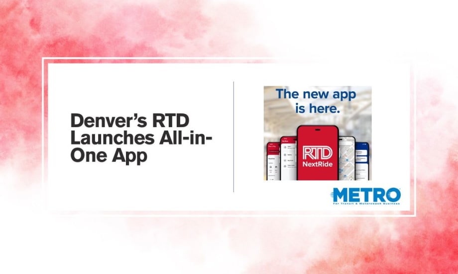 RTD Launches All-in-One NextRide App