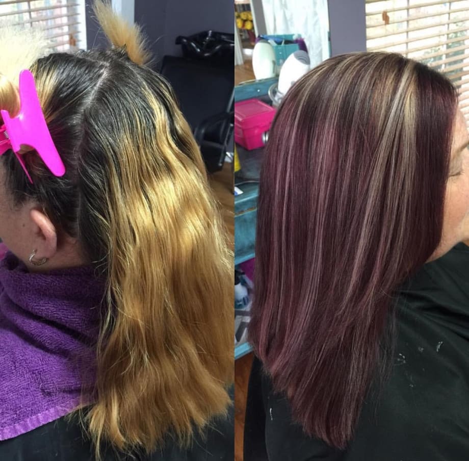 Fearless Haircolor Changes from Solo Artist Rachel Carranza