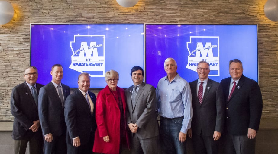 Valley Metro celebrates 10-year 'Railversary'