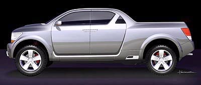DaimlerChrysler Unveils Dodge Rampage Concept Vehicle in Chicago