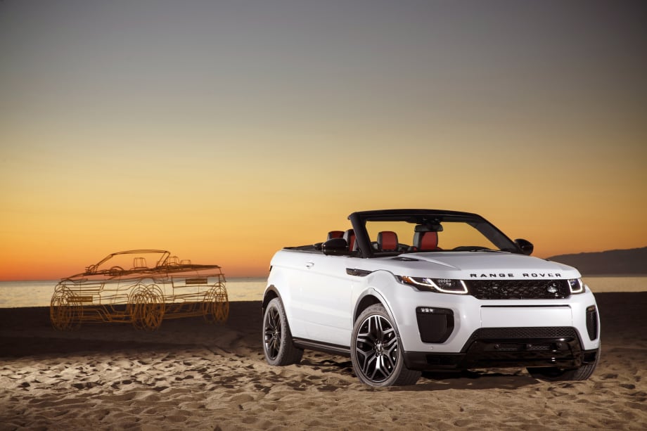 Range Rover Evoques Recalled for Tire Pressure Monitoring
