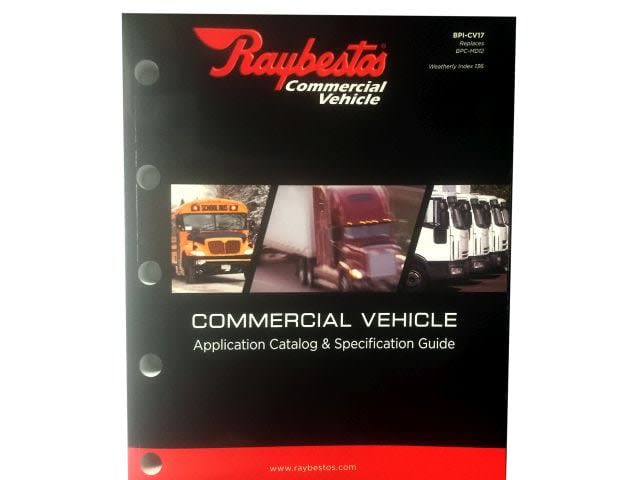 Raybestos Offers New Commercial Vehicle Application Catalog
